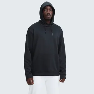 Casual Men’s Hoodies & Sweatshirts Essentials Hooded Letter Logo Double Line High Street Oversized Men Loose Hoodie