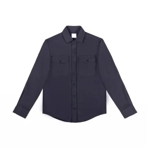Casual Men’s Shirt Solid Shirts Breathable Long Sleeve Shirts for Men Accept Oem