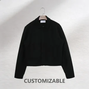 Casual Outfits Men’s Customizable Woll Polyester Blended Long Sleeve Jacket Coat