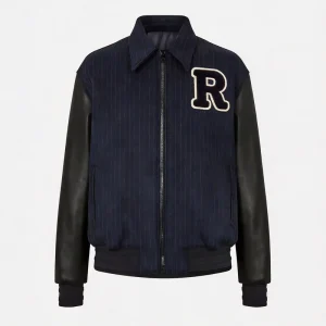 Casual Winter Stand Windbreaker Coats Plus Size Chenille Embroidery Varsity Jackets Men’s Customized Baseball Jackets