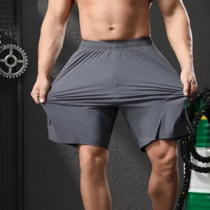Checkered Jacquard 75/25 Polyamide Spandex Men’s Hiking Shorts 4 Way Stretch Multi Pocket Cargo Tactical Outdoor S 5XL