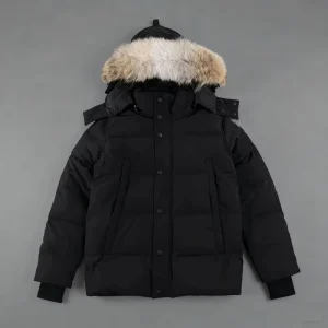 Classic Style Warm Outwear Coat Windproof Winter Mens Wnd Parka Goose Down Jacket