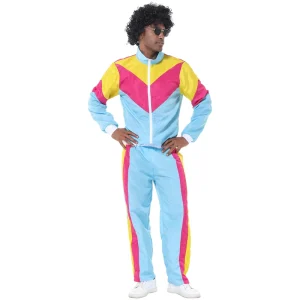 Classical Men’s TrackSuit Full Custom Retro Quick Dry Material Lightweight Fitness Jogging