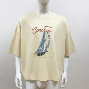 Clothing Printed T Shirts Graphic Drop Shoulder T Shirts Cotton T Shirt High Quality