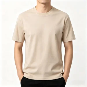 Combed Cotton Custom Print T Shirt Men’s O Neck Tee Knitted Digital Printing Blank Tee Custom Brand Logo Casual Wear