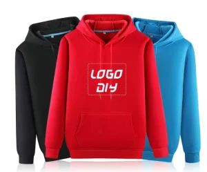 Comfortable Fleece Fabric Pullover Hoodies Sweatshirts Thicken Men’s Plus Size Hoodies