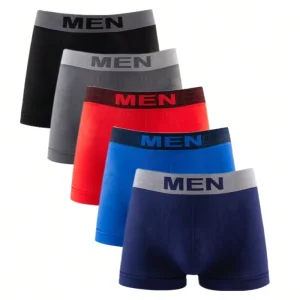Comfortable Nylon Men’s Seamless Underwear High Quality Good Stretch Seamless Boxer Briefs