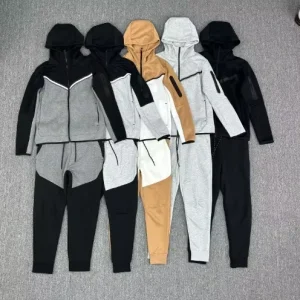 Cotton Men’s Set Joggers Sportswear Men’s Set Training Suit Runner’s Set Windbreaker Gym Men’s Sportswear