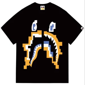 Cross-border Trendy Brand Short-sleeve Men’s O-Neck Front Letter Print American Street Style Pure Cotton Breathable T-shirt
