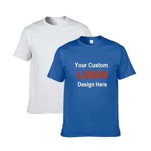 Custom 100% Cotton Men’s T Shirt Blank Men’s TShirt Plain High Quality T Shirt for Men Print Logo