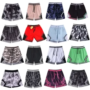 Custom American Street Fashion Quick Dry Mesh Fabric Basketball Shorts Sporty Elastic Waist Hot Shorts Unique Print