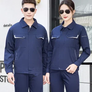 Custom Blank Work Jacket Summer Lightweight Workwear Uniform Men’s Work Uniform S Hot Sales Custom Overall Safety Work