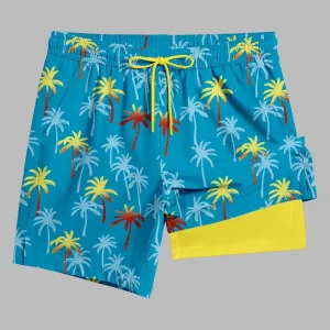 Custom Boardshorts Men’s Swimwear Swim Trunks Quick Dry Surf Swimming Shorts Elastic Waist Beach Shorts