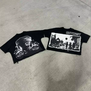 Custom Boxy Shirt Men’s t Shirt Custom 100% Cotton Short-Sleeve Embroidery Patch Men’s T-Shirts