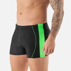 Custom Brand Men’s High-Waist Swim Brief Shorts Quick Dry Fitness Swimwear for Boys Casual Style