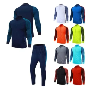 Custom Breathable Soccer Training Tracksuits Mens Jogging Wear Quick Dry Football Tracksuits Team Soccer Tracksuit for Men