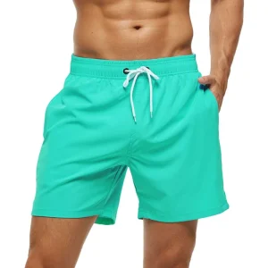 Custom Casual Boardshorts Men’s Swim Trunks Quick Dry Waterproof Breathable Elastic Waist Beach Surf Swimwear