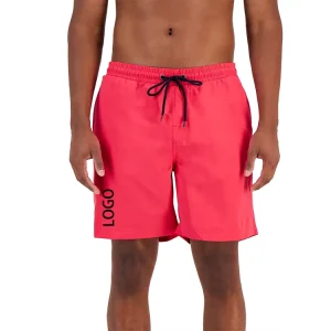 Custom Casual Men’s Board Shorts Quick Dry Waterproof Breathable Swim Trunks Elastic Waist Beach Surf Swimwear