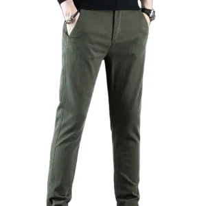 Custom Casual Trousers for Outdoor Men Chino Twill Pencil Pants