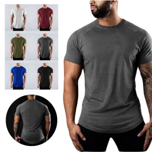 Custom Compressor Unisex Stylish T Shirts Dry Fit Running Slim Fit T Shirt Man Men’s Compression Gym Shirt for Gym
