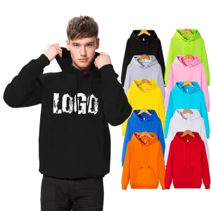 Custom Design Reverse Weave Men’s Sports Hoodies Sweatshirt