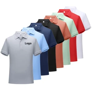 Custom Design Your Own Brand Sports Dry Fit Polo Shirts for Men Polyester Polo T shirts Team Work Uniform Men’s Golf Polo Shirt