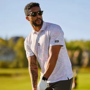 Custom Designer Polos Men Sportswear Golf Shirt Polyester Spandex Sublimation Embroidery Logo Quick Dry Golf Polo Shirt