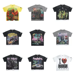 Custom Eco Friendly Men’s T Shirt High Quality Plus Size Short Sleeve Regular Fit Featuring Front Logo Print