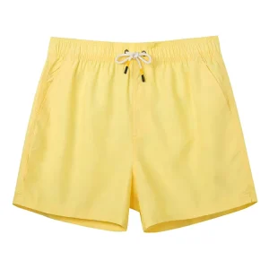 Custom Elastic Waist Beach Summer Swim Shorts for Men Solid Style Casual Swimwear Sublimation Transfer Print