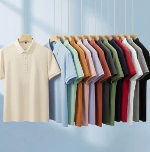 Custom Embroidered Polo Logo Cotton Polo Shirt Summer Business Short Sleeve Blank Men’s Polo T Shirts