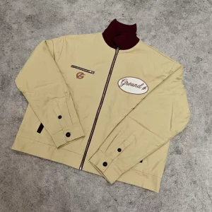 Custom Embroidery Street Winter Duck Canvas Working Jackets Vintage Boxy Heavyweight Carpenter Trucker Work Zip Up Coat Men