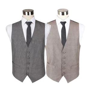 Custom Fashion Men’s Camouflage Vest Men Suit Waistcoat