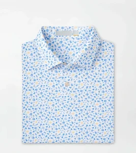 Custom Four way Stretch Performance Golf Shirts Men’s 92% Polyester 8% Spandex Polo Shirts for Men