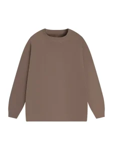 Custom Heavyweight French Terry Crewneck Sweatshirt for Autumn Winter High Stretch & Durable Anti Wrinkle Anti Pilling