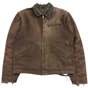 Custom Heavyweight Vintage Embroidered Patchwork Men’s Denim Jacket