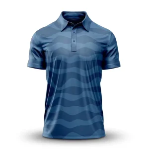 Custom High Quality Golf Apparel Quick Dry Sport Material Slim Fit Sports Wear Print Men’s Polo Shirt