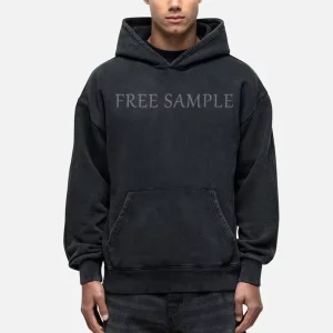 Custom High Quality Streetwear Vintage Acid Wash Hoodie for Men’s Hoodies Sweatshirts