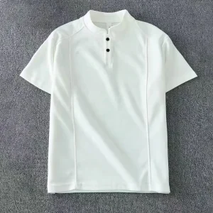 Custom High Stretch No Pilling Wrinkling Casual Comfortable Slim Fit Casual Wear Men Golf Polo Shirt for Daily Business Outdoor