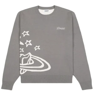 Custom LOGO OME Men Sweater Casual Cotton Knitwear Jacquard Pattern Embroidered Knitted Jumper Winter Custom Crewneck Sweater