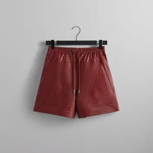 Custom Label Style Solid Eco Friendly Pu Leather Cargo Shorts OEM Service Plus Size Fashion Business Casual