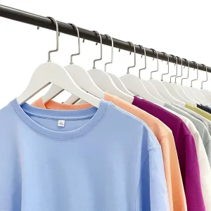 Custom Logo 180gsm Cotton Men’s T-shirt Blank Plain Regular Fit Round Neck Promotional Advertising Tee Shirt