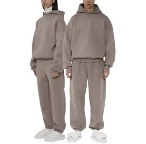 Custom Logo 260GSM Heavyweight Fleece Cotton Polyester OEM Service CE Certification Recycled Material Custom Men Hoodie