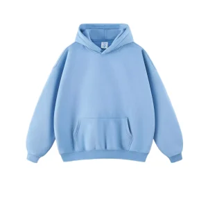 Custom Logo 350GSM Cotton and Fleece Inside Oversized Mens Sports Hoodies Casual Blank