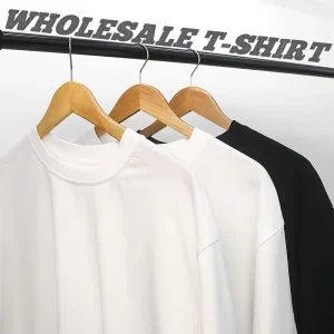 Custom Logo Blank Men’s T Shirts 210 Gsm 230 Gsm 240gsm 280gsm 300 Gsm Cotton T Shirt Heavyweight Oversized Tshirt