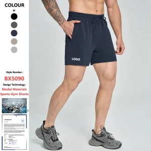 Custom Logo Casual Modal Athletic Black Dry Fit Men’s Running Workout Tennis Fitness Sports Gym Golf Basketball Active Shorts