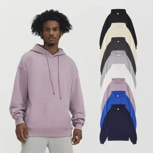 Custom Logo Hoodies Men’s Hooded Sweatshirts Custom Printed Winter Streetwear Casual Pullover Men’s Hoodie