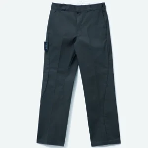 Custom Logo Men’s Casual Cargo Work Pants Polyester Cotton Blend Baggy Oversized Trousers Zip Fly Multi Pocket Streetwear OEM