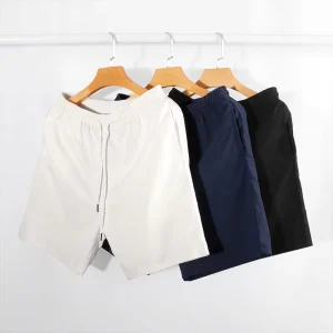Custom Logo Men’s Casual Shorts Polyester Nylon Multicolor Solid Anti Wrinkle Eco Friendly