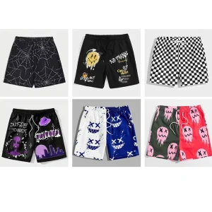 Custom Logo Men’s Swimwear Boardshorts Sublimation Printed Fitness Beach Shorts with Logo Swim Trunks Shorts for Men
