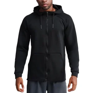 Custom Logo Men’s Zipper Sweatshirt Long Sleeve Quick Dry Outdoor Sports Hooded Men’s Sweatshirt
